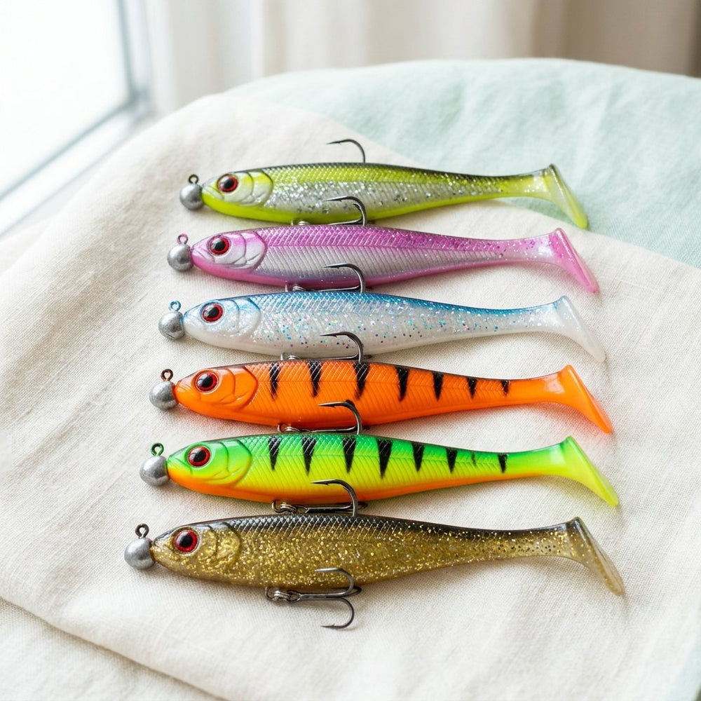 Gumová nástraha Riverline Shad 12 cm (3 ks)